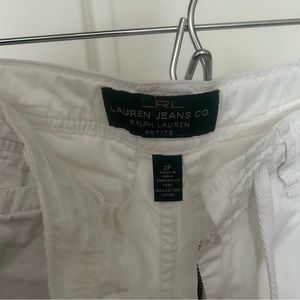 Vintage Ralph Lauren white shorts